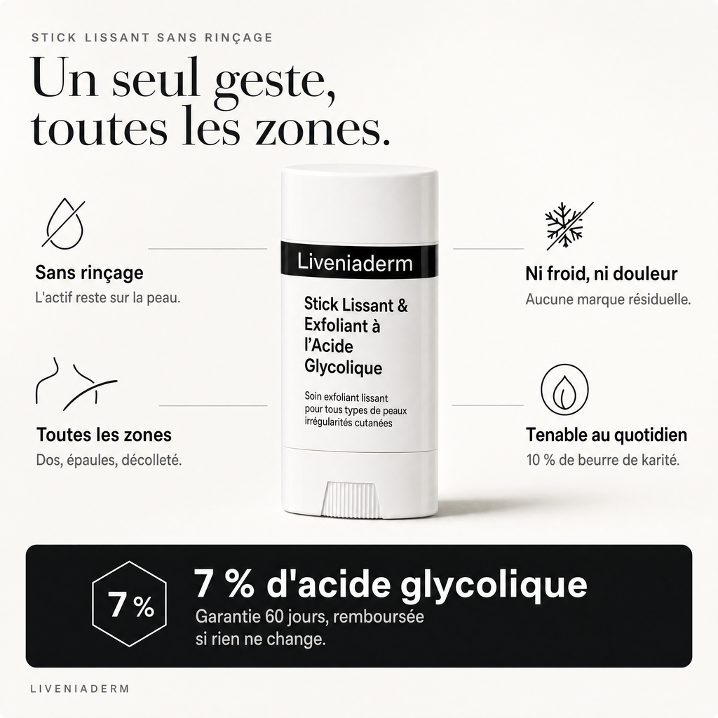 Glättungs-Stick ohne Ausspülen — 7 % Glykolsäure