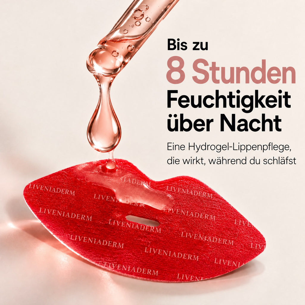 Liveniaderm Hydrogel Lippen-Nachtpflaster