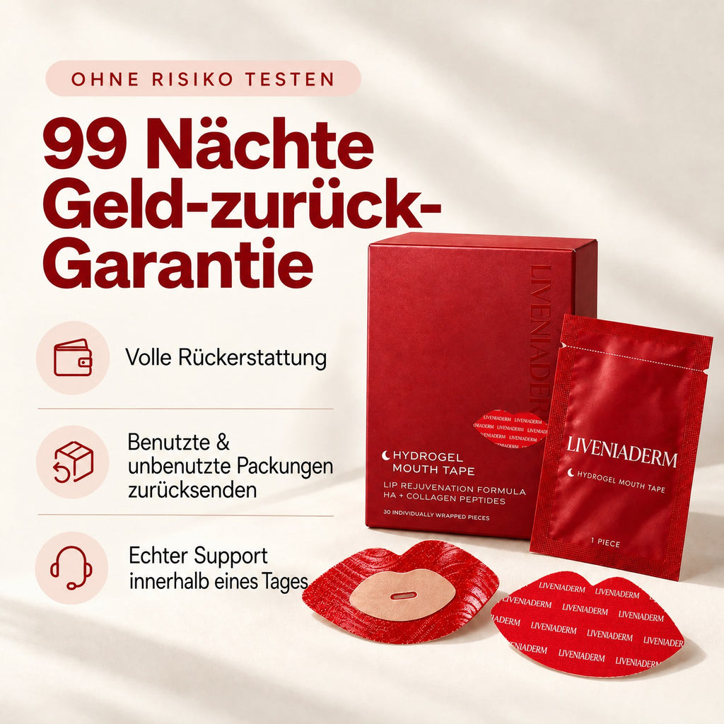 Liveniaderm Hydrogel Lippen-Nachtpflaster